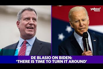 Former NYC Mayor Bill de Blasio on Biden: ‘There is time to turn it around'
