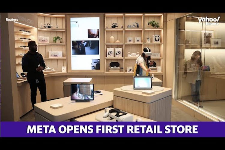 Facebook parent company Meta opens its first store in California
