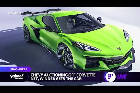 Chevy auctions off Corvette NFT