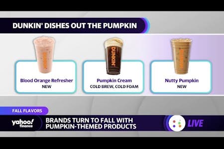 Dunkin’ Donuts adds new menu items to its fall lineup