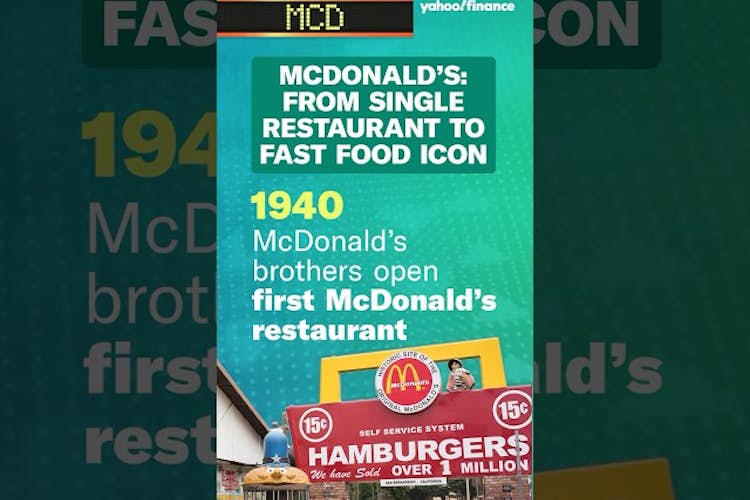 @McDonalds: From single restaurant to fast food icon, in 58 seconds🍟💵 #shorts