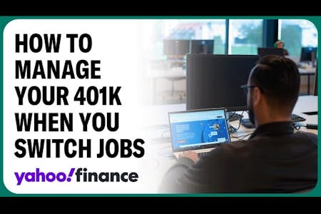 How to manage your 401(k) when you switch jobs