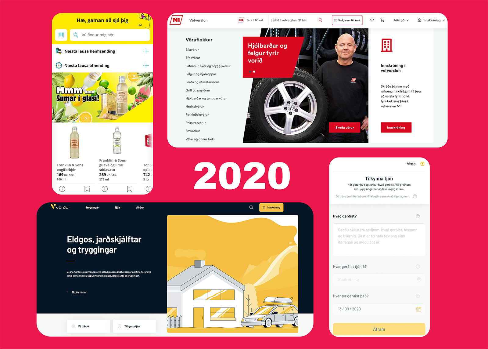 verkefni hjá Reon 2020