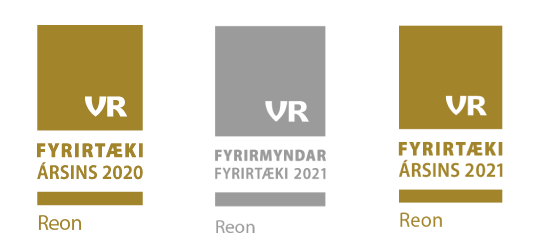 Fyrirtæki ársins VR 2021 og 2020 - Reon