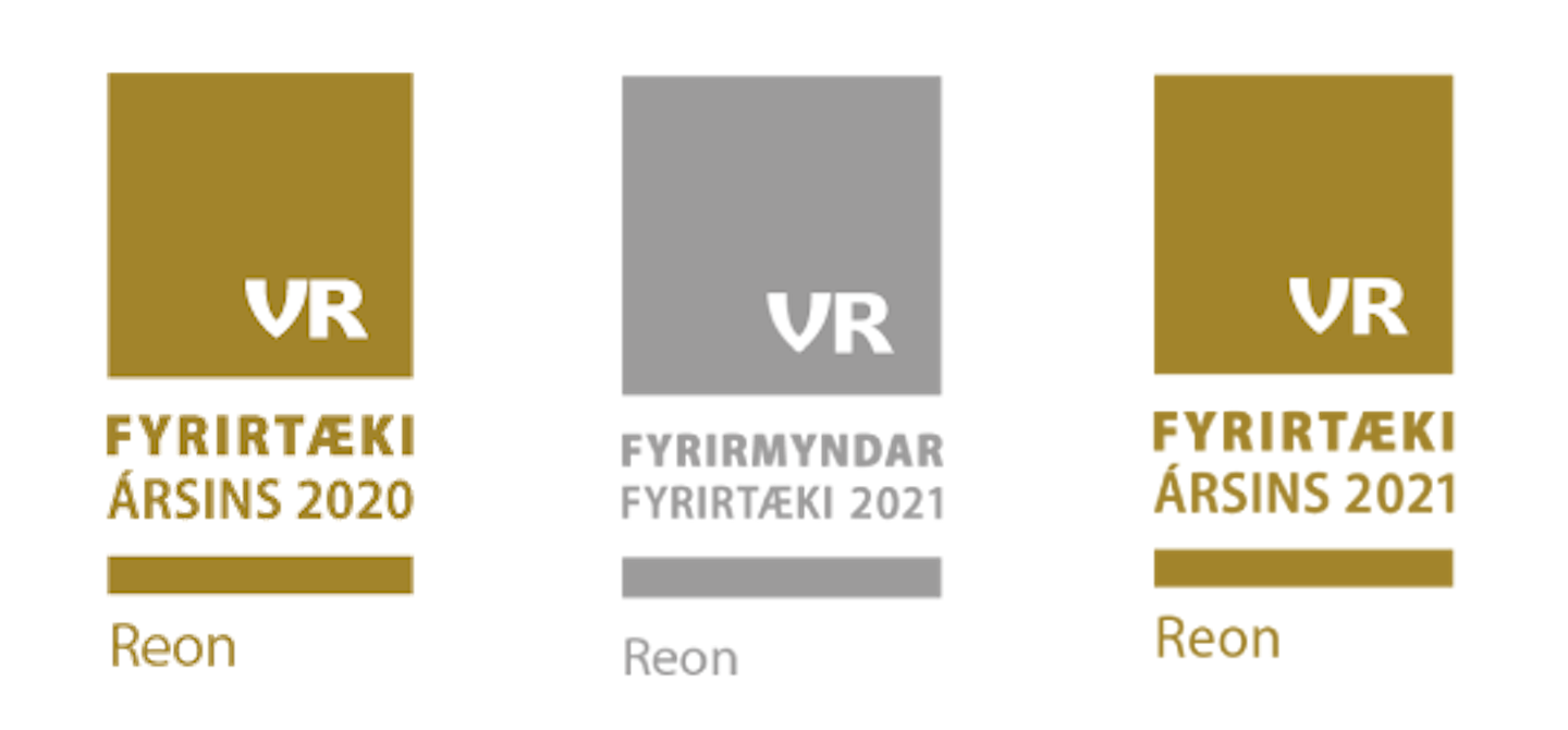 Fyrirtæki ársins VR 2021 og 2020 - Reon