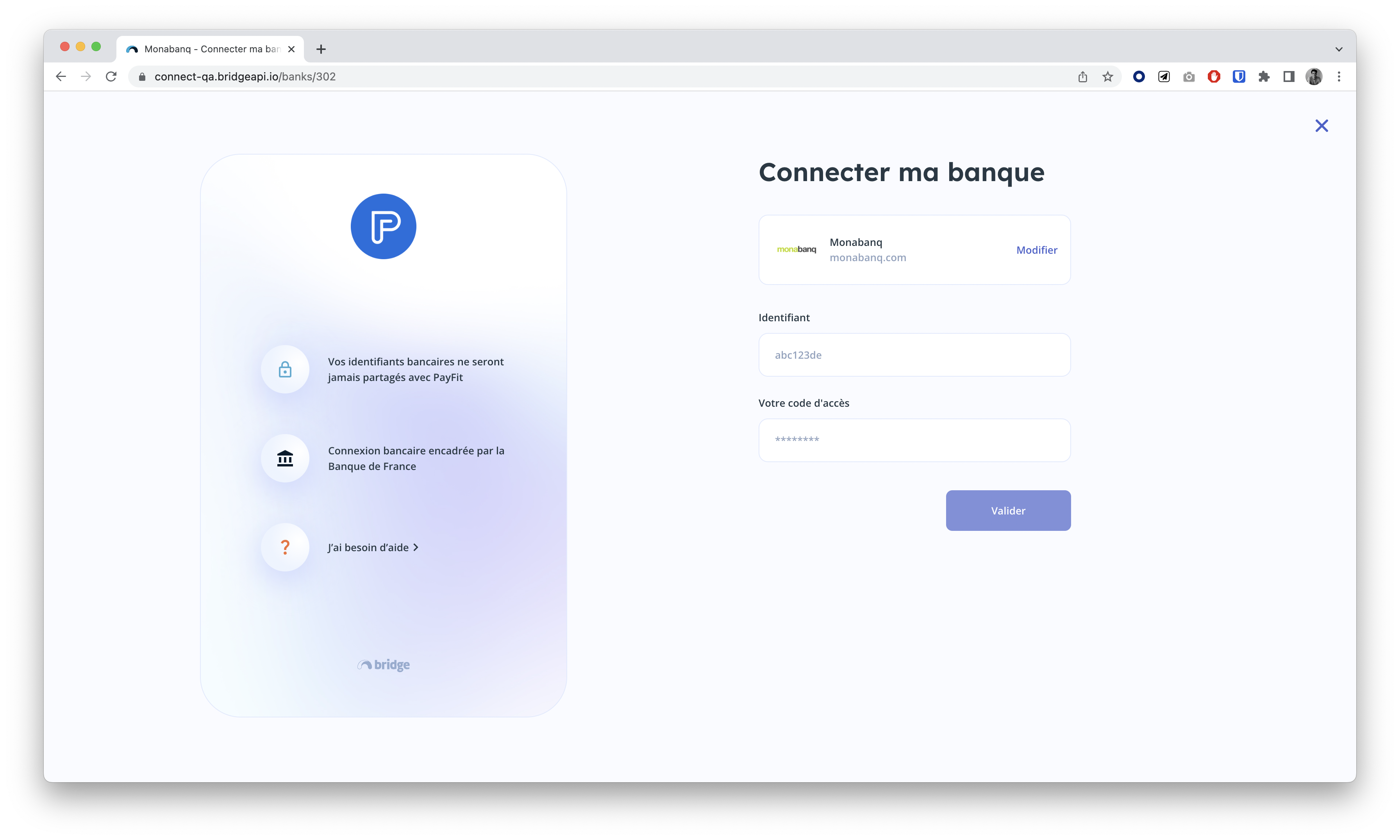Monabanq Com Fr Identification Authentification Connecter ma banque Monabanq et PayFit afin de payer les salaires plus  facilement