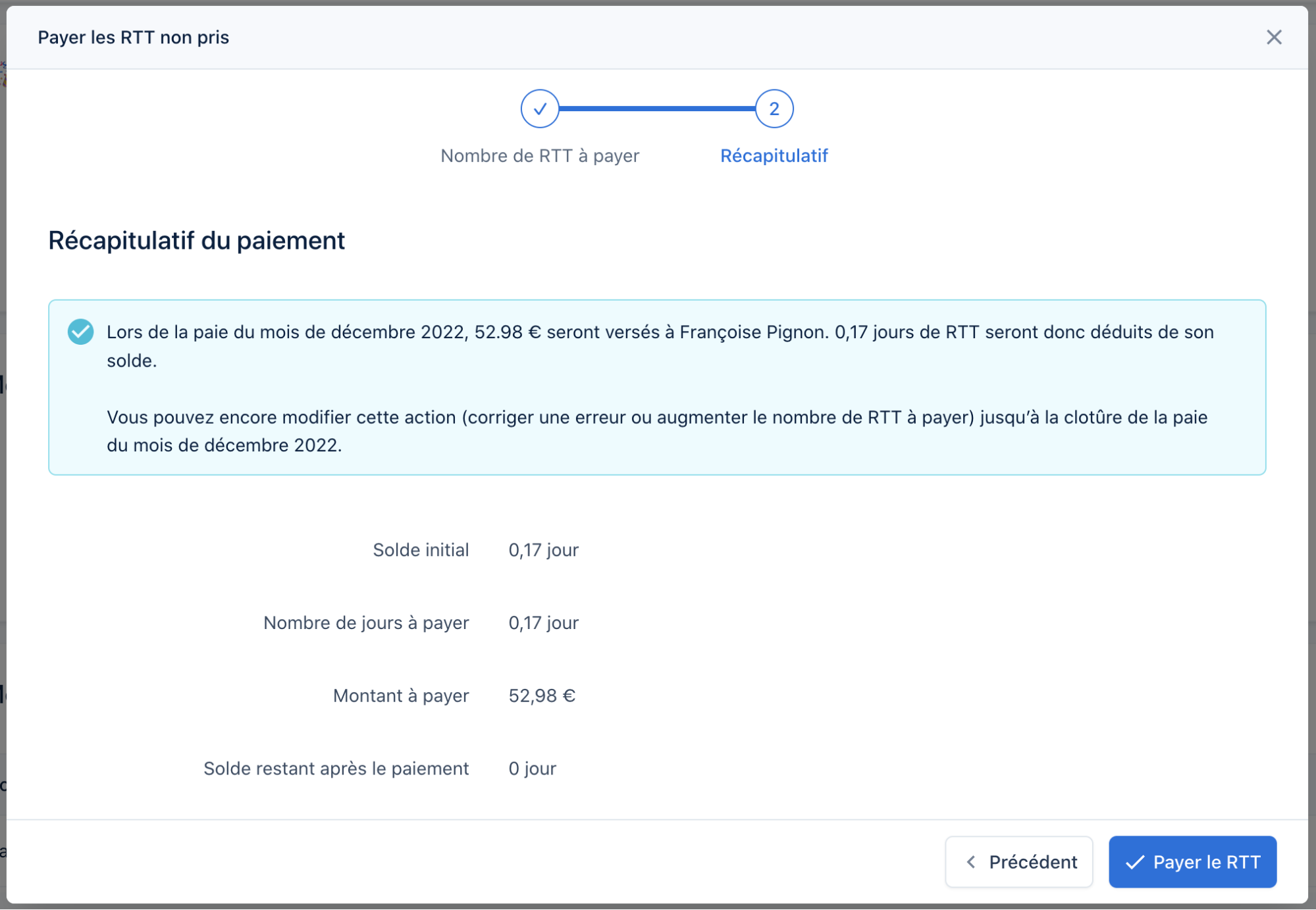 Rachat De Rtt Et Cet Payer les RTT non pris