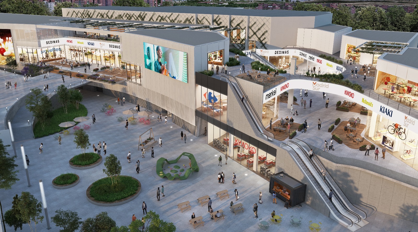 Centro comercial Madrid sur FLULLE