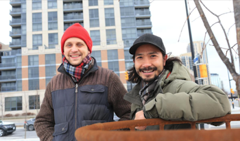 Humber purchasers Remo and Yanni