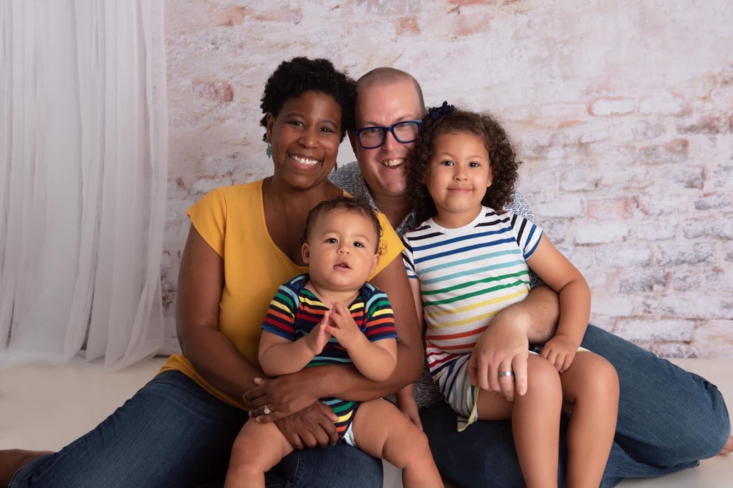 Kamiko Rodwell and family