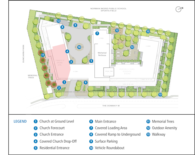 Donway Site Plan