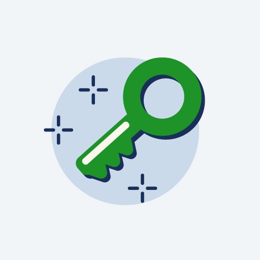 An illustration of keys