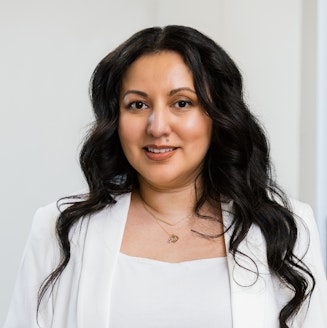 a headshot portrait of Sandra Hernandez