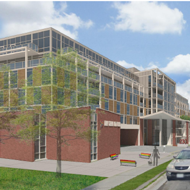 an architectural rendering of the Donway