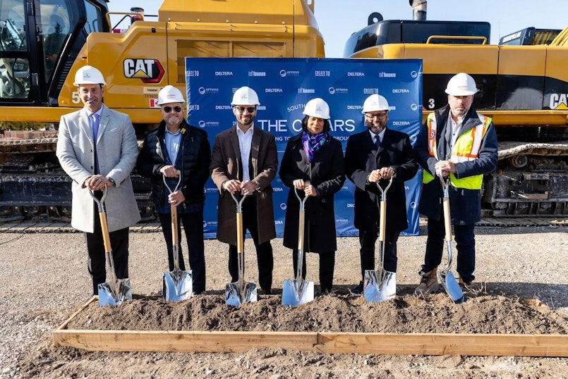 The Cedars ground breaking ceremony