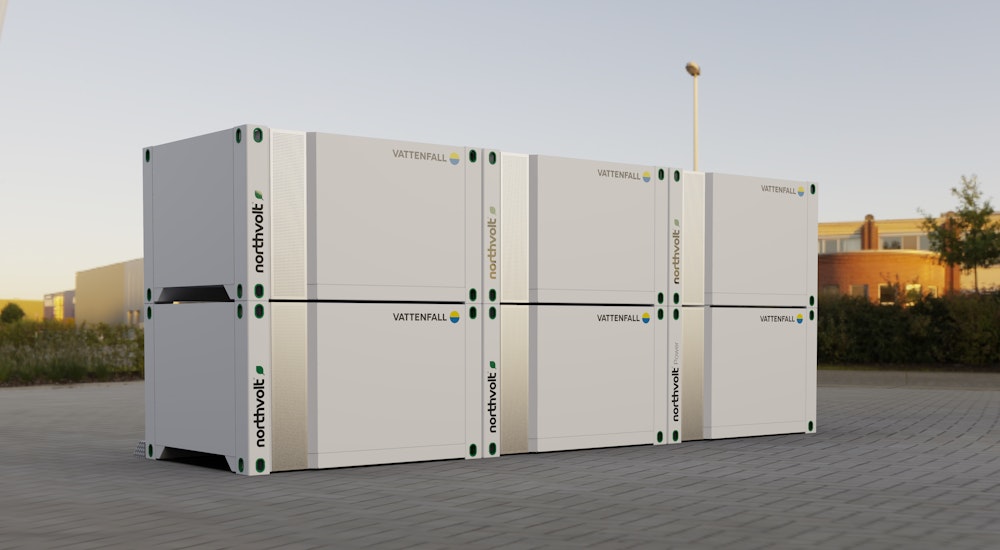 Northvolt launches modular energy storage solution in collaboration