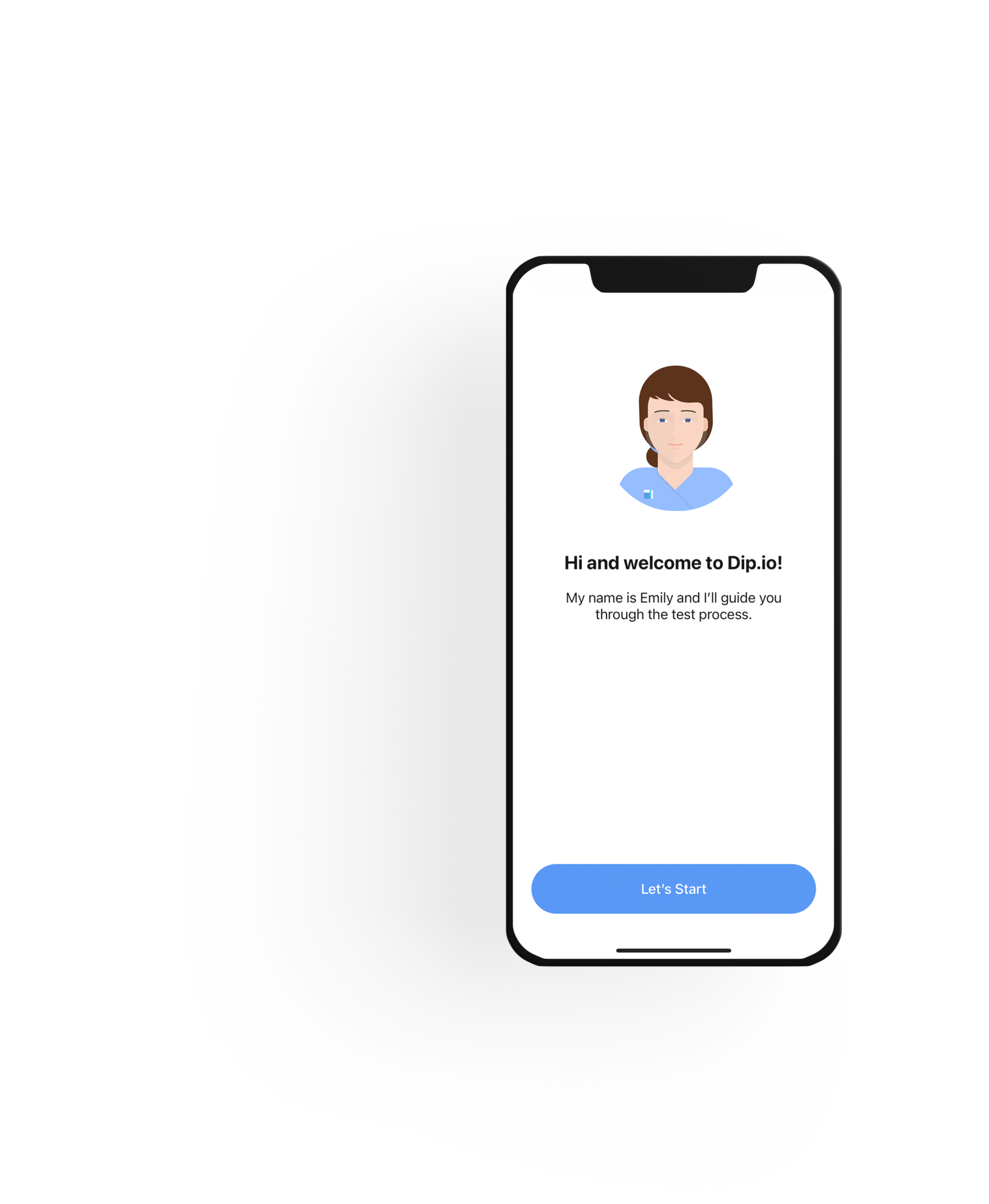 dip io mobile ui