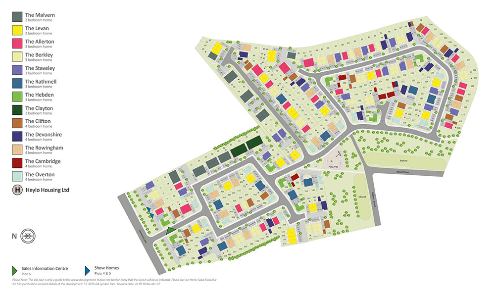Lyndon Park Sitemap