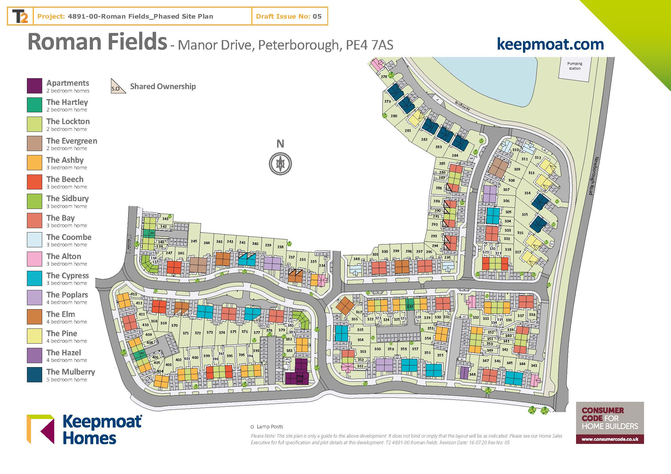 Roman Fields Sitemap