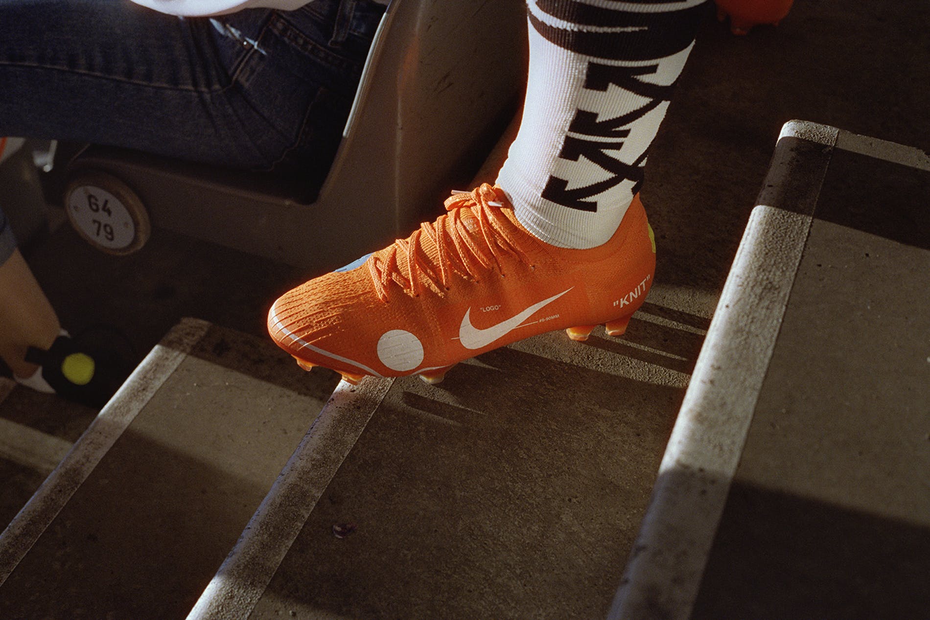 nike soccer off white
