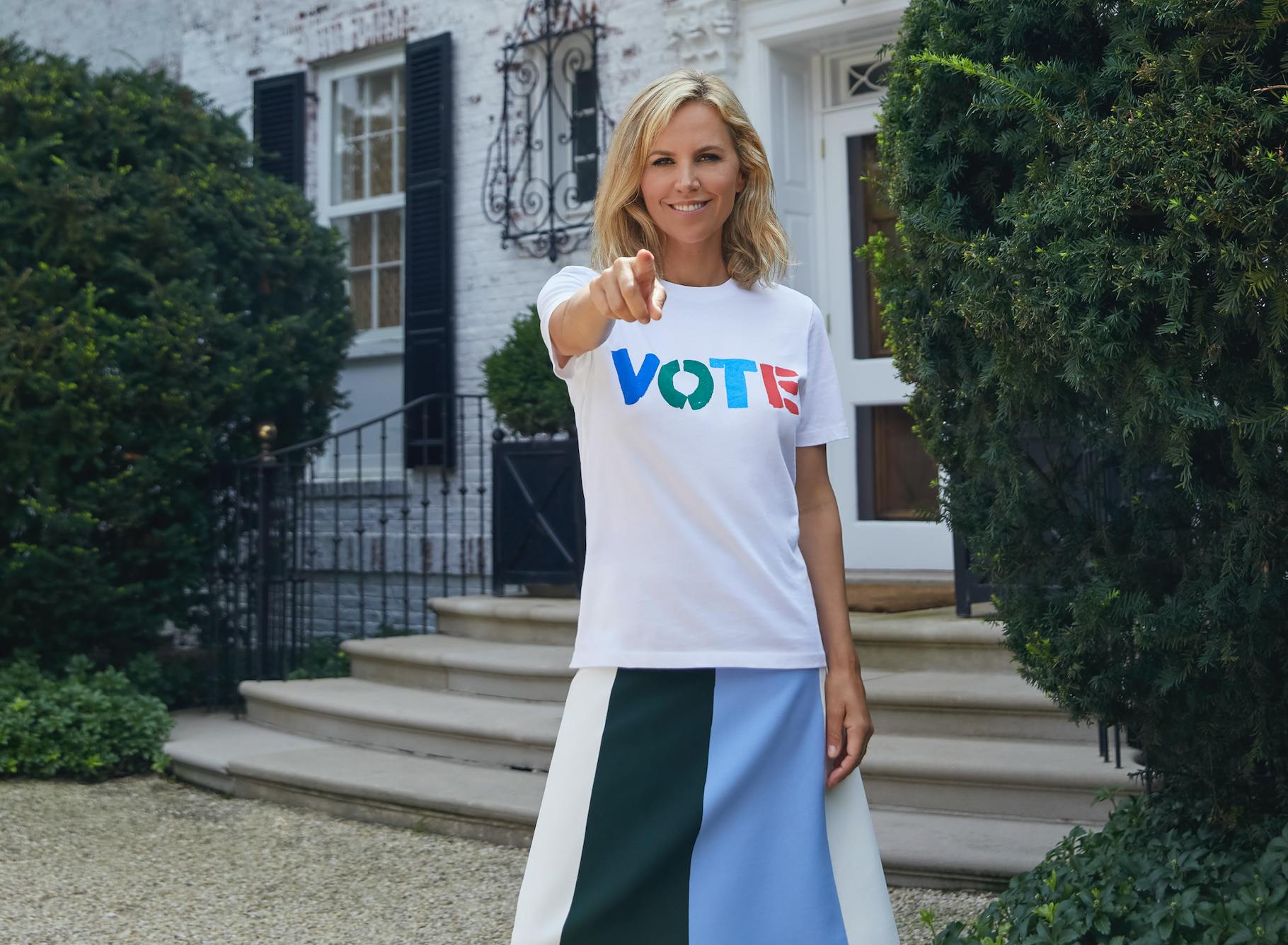 Tory burch hot sale vote shirt