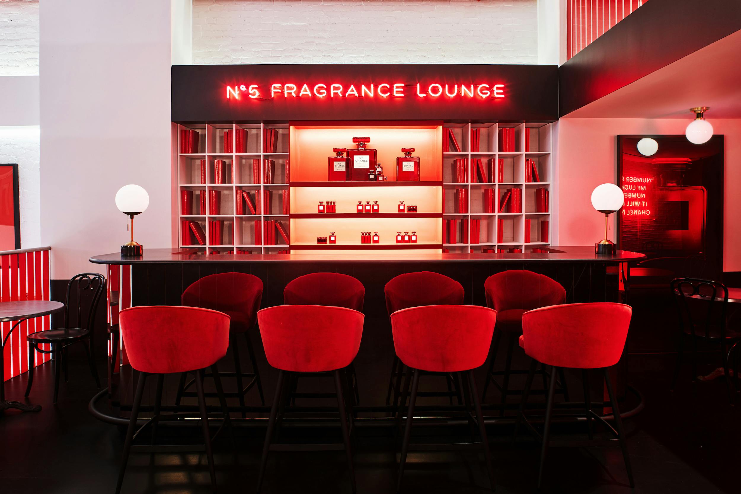Chanel Unwraps 'Le Rouge' Holiday Pop Up