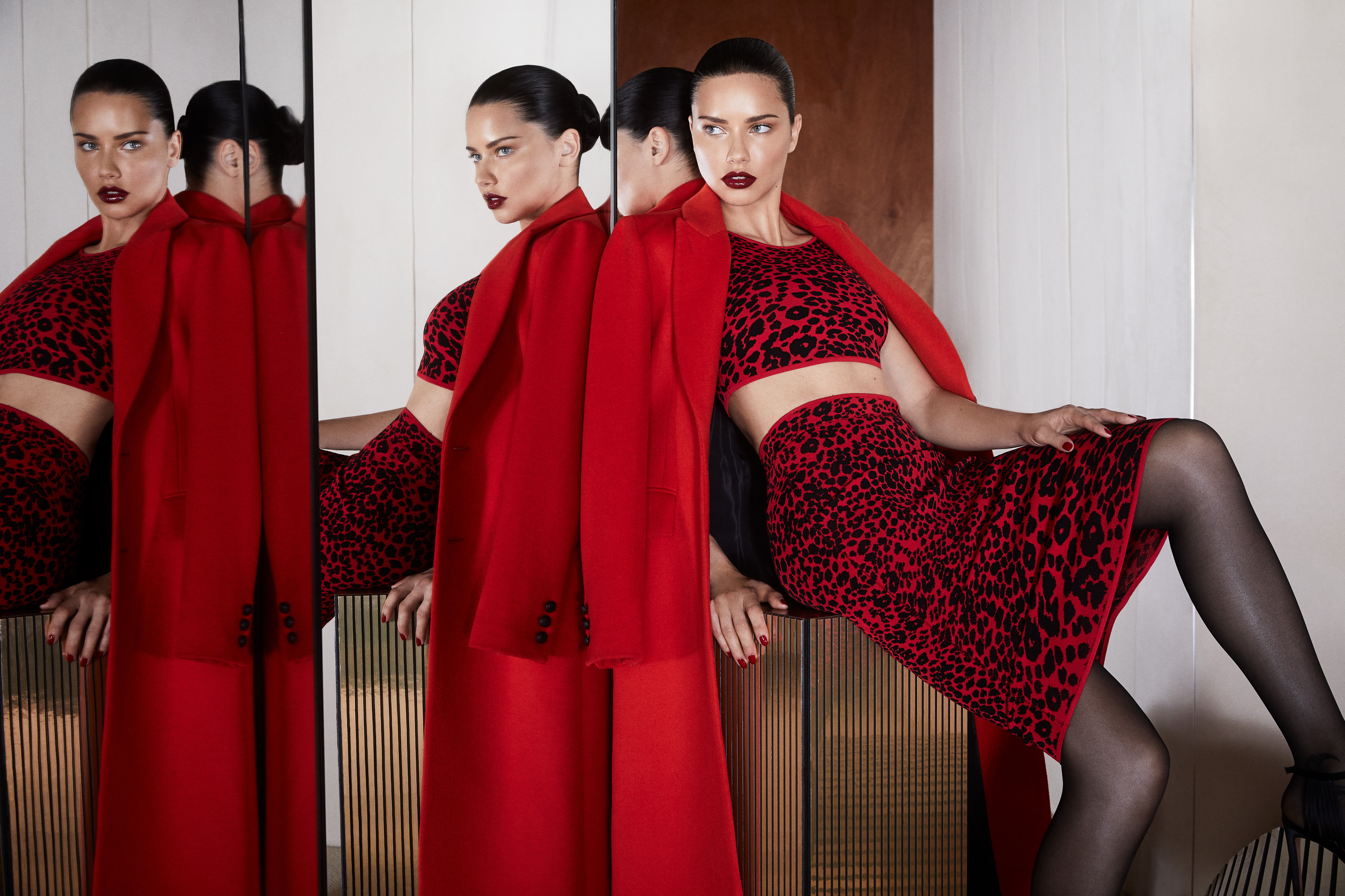 Adriana Lima Is Her Own Muse in BCBGMAXAZRIA's Fall 2019 Campaign