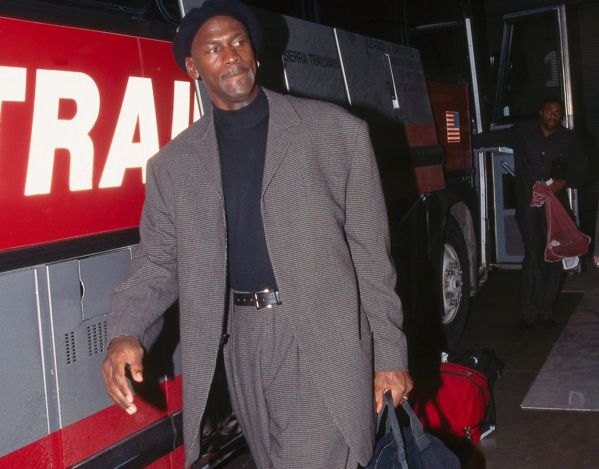 michael jordan colorful outfit