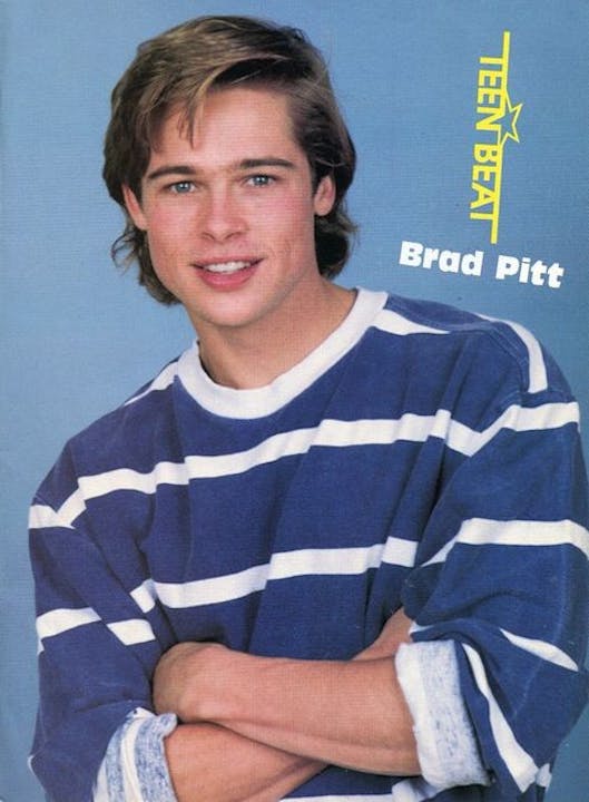 Turn Back Time With 15 Photos Of Young Brad Pitt Brad Pitt Movies Jennifer Anniston 80s