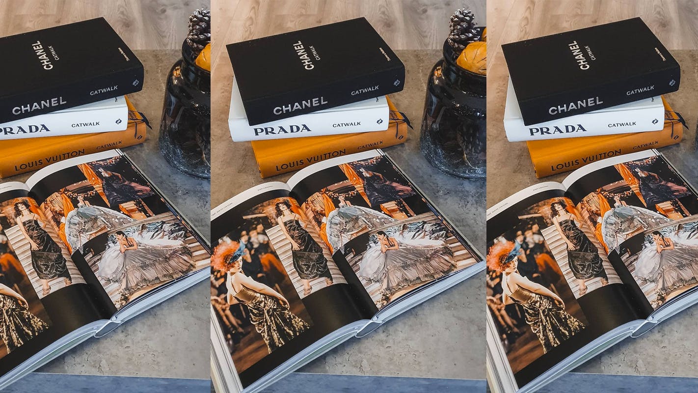 Buch Attrappe Coffee table Book chanel Dior gucci Prada Vuitton