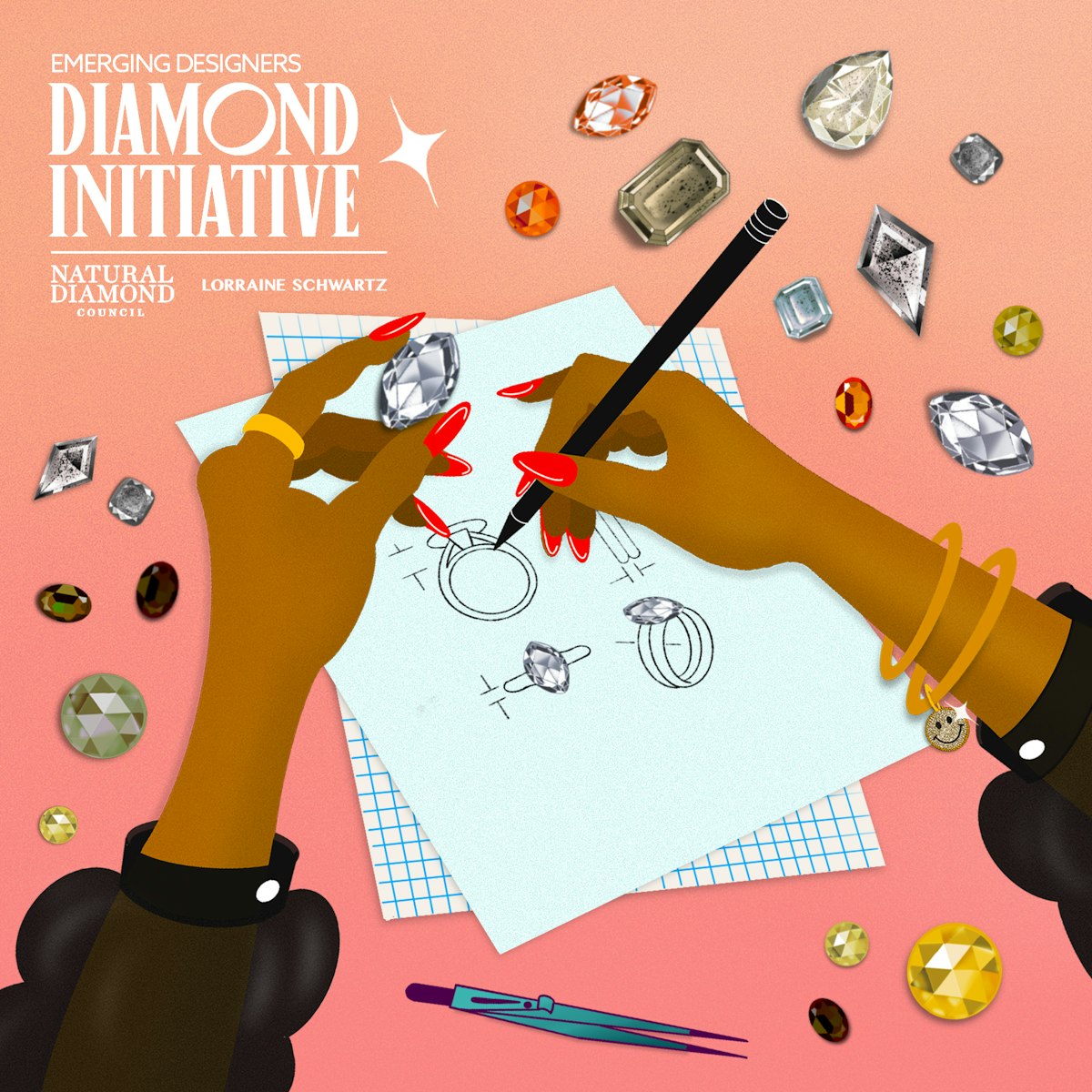 Lorraine Schwartz & Natural Diamond Council Help BIPOC Designers