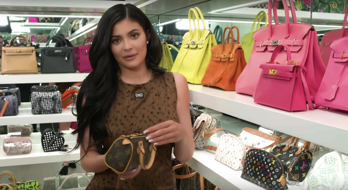 kylie jenner mini louis vuitton backpack