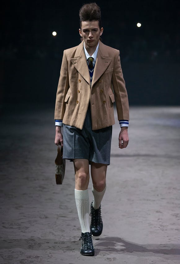 See All The Looks From Gucci Men S Fall See All The Looks From Gucci Men S Fall