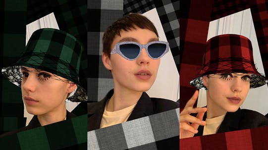 Dior kaleidoscope top sunglasses