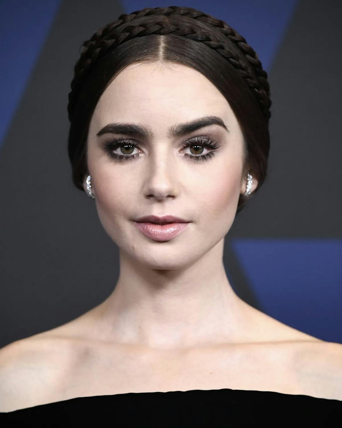 photo Trad Goth Makeup Eyebrows lily collins best beauty looks lily