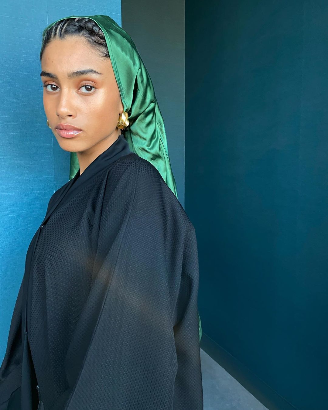 silk head bandana
