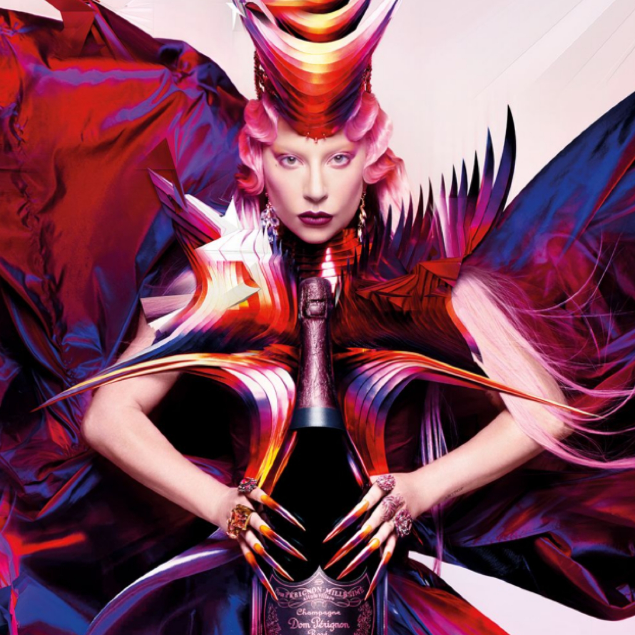 Dom Pérignon Lady Gaga Edition セット Lady Gaga is the New Face of Dom Pérignon - Lady Gaga Dom Pérignon