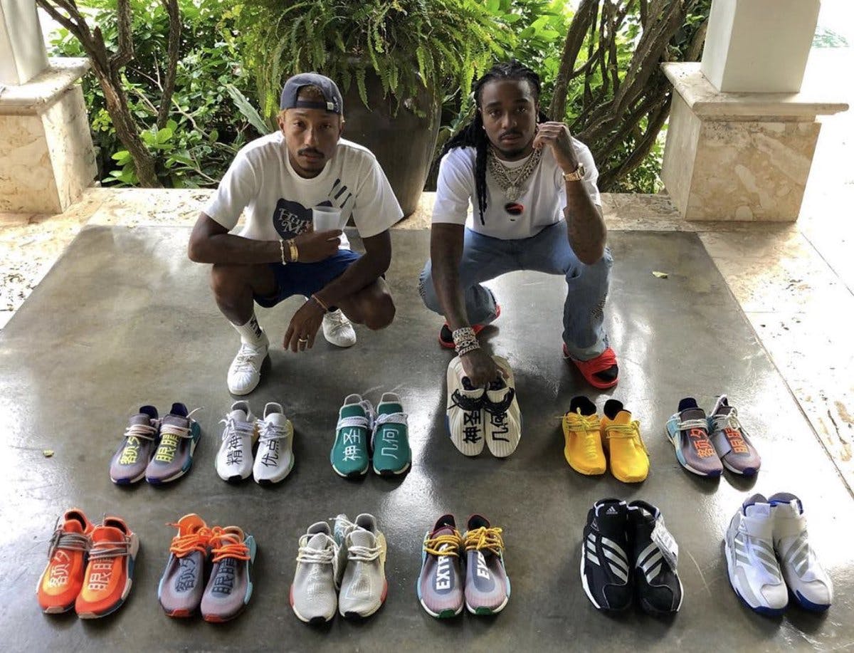 Pharrell Williams Best Fashion Collaborations Adidas Chanel Billionaire Boys Club