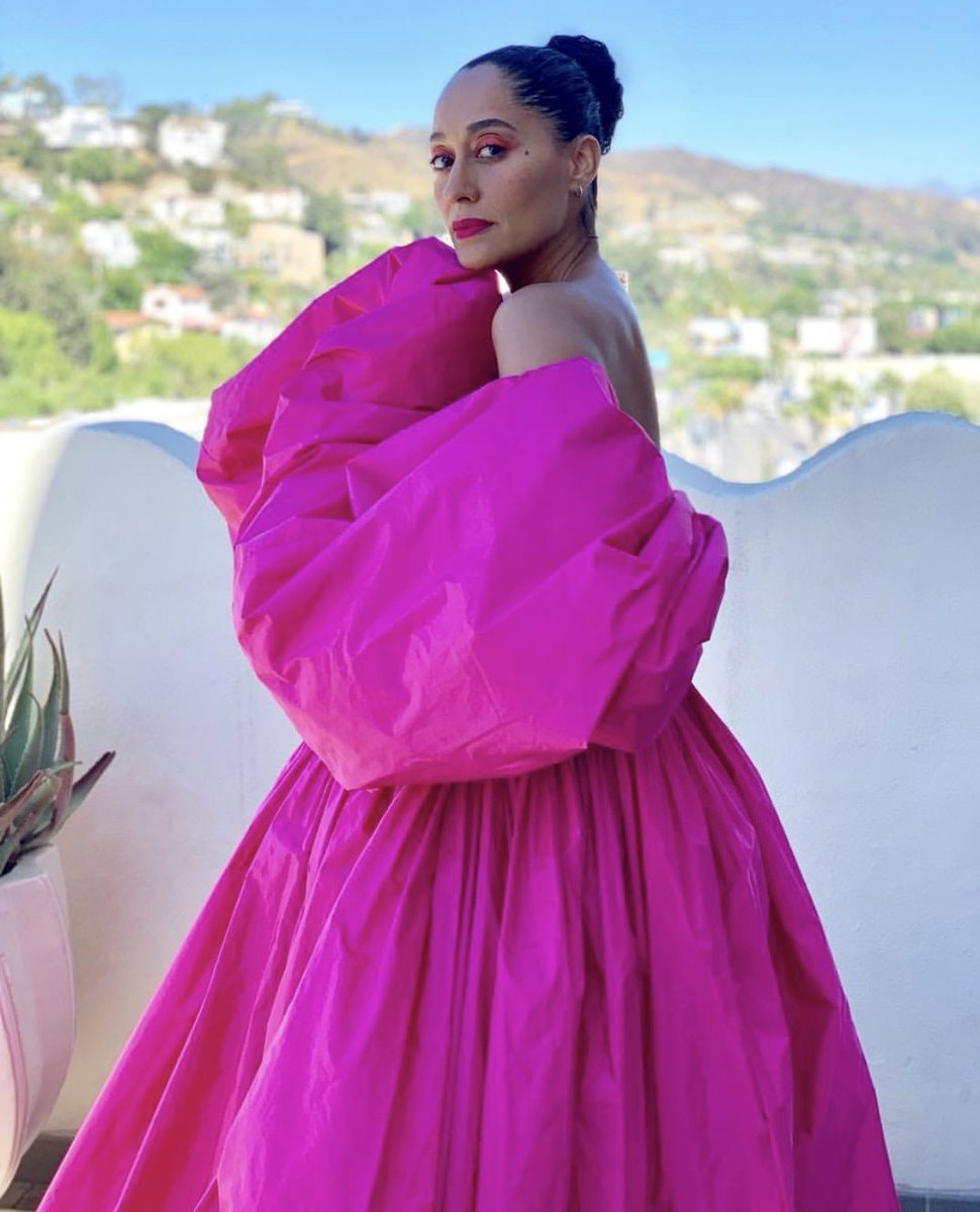 tracee ellis ross pink sequin dress Tracee Ellis Ross Pink Sequin Dress From JCPenny Collection