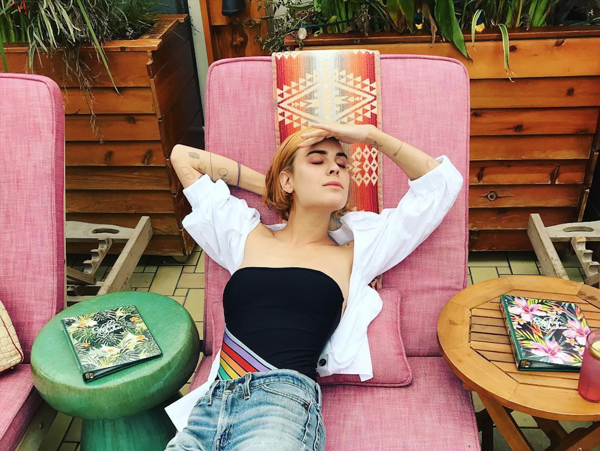 Tallulah Willis Has Nothing to Hide - Tallulah Willis Art Social Media