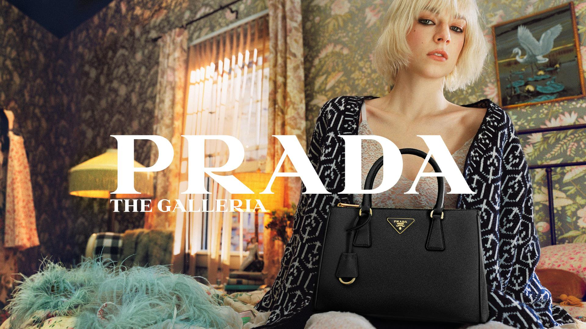 Hunter Schafer Stars in New Prada Galleria Bag Campaign