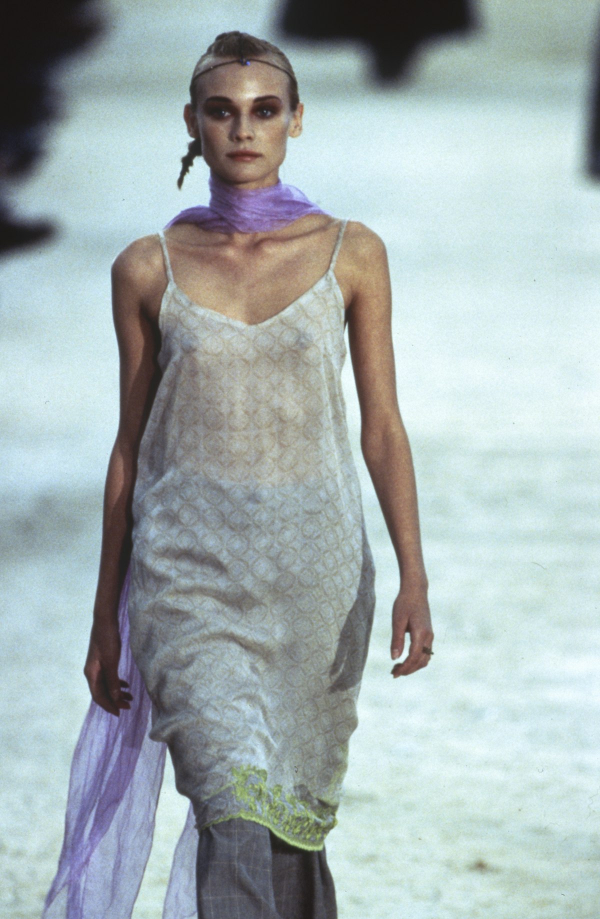 A Look Back on Diane Kruger's Early Modeling Days - Diane Kruger Young Model  '90s