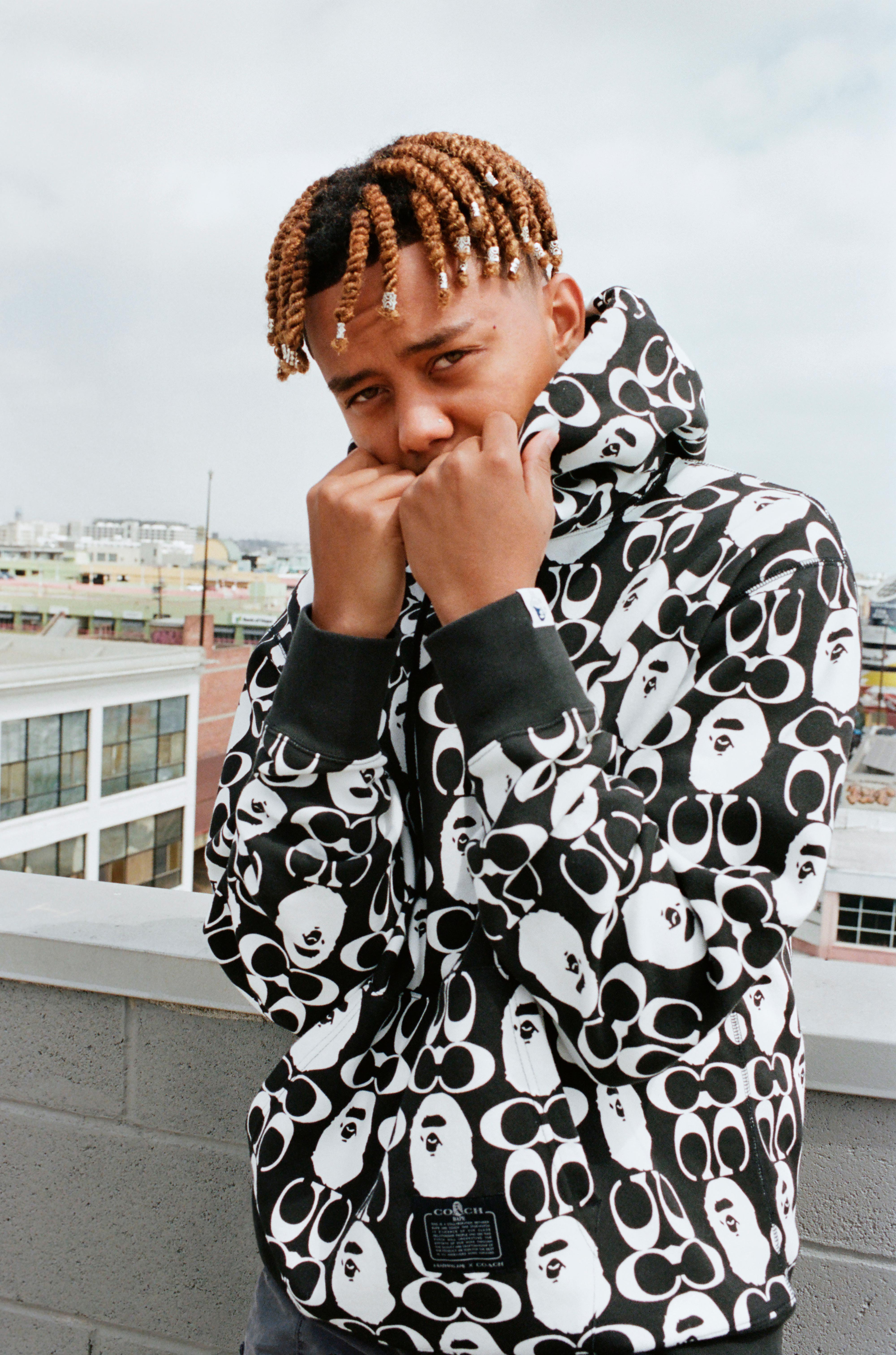 L'O Exclusive: Rapper Cordae Stars in New Bape X Coach Campaign