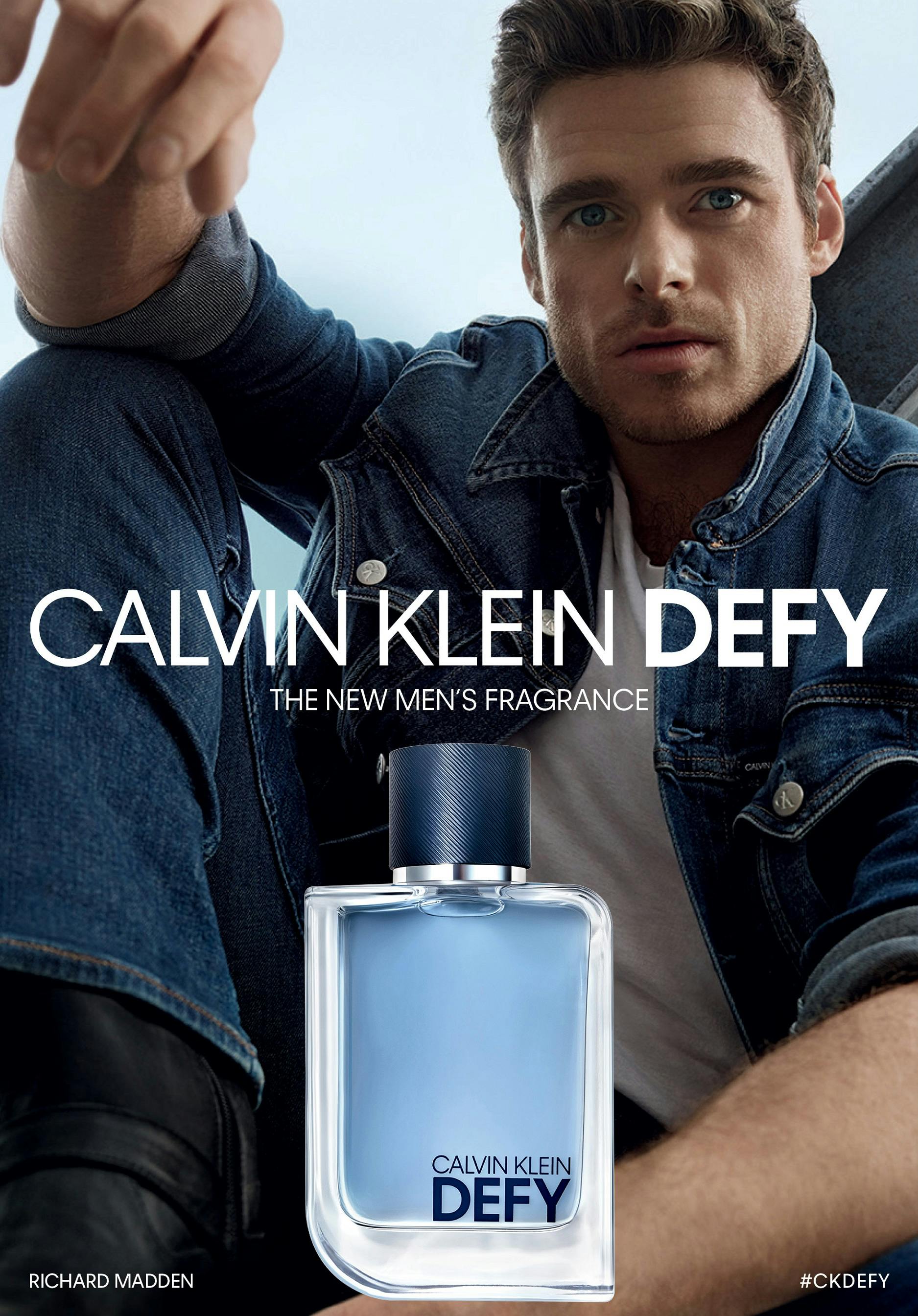 Richard Madden Defies the Odds for Calvin Klein's New Fragrance - Eternals  Actor Defy