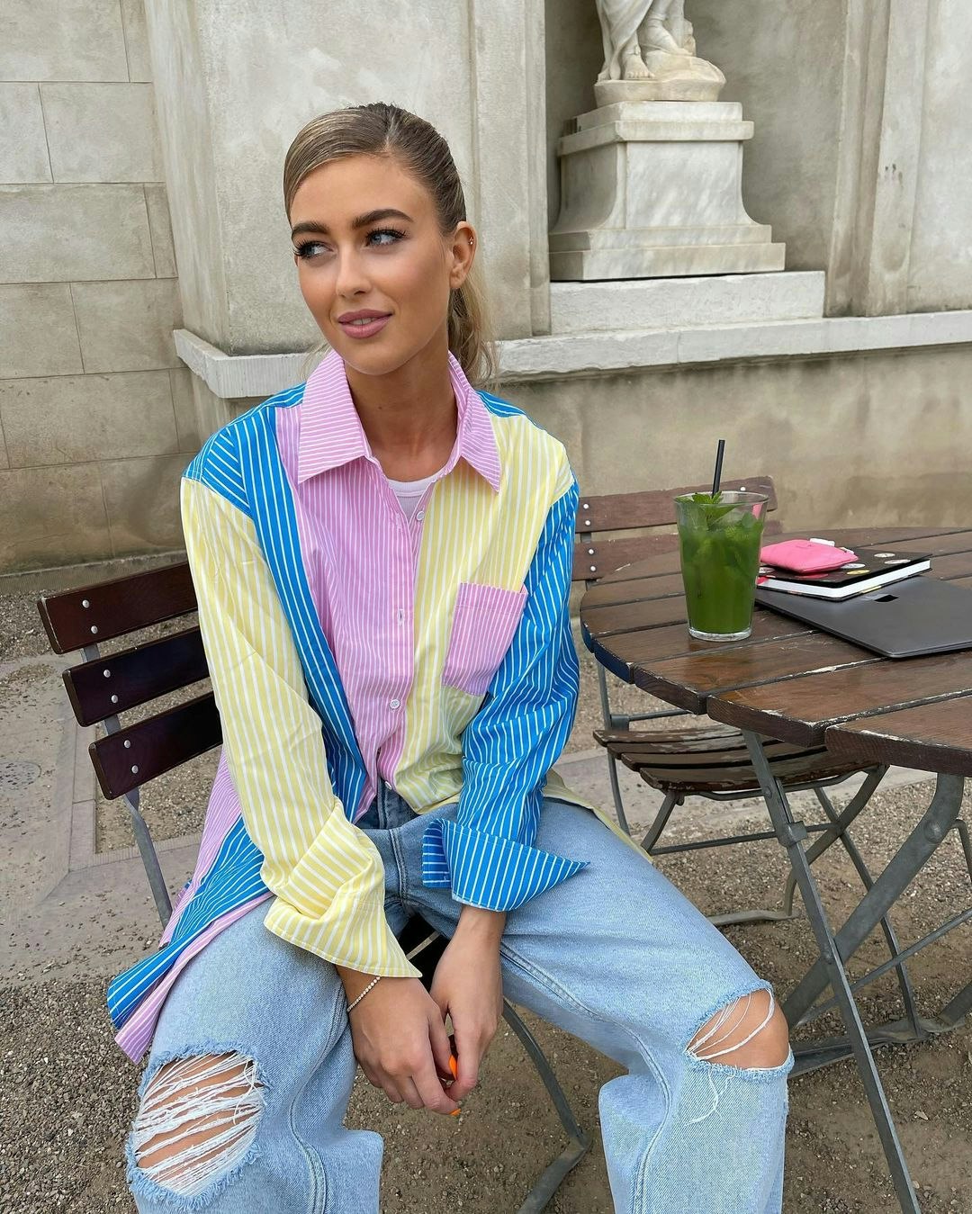 Color Block Top Color-Blocked Tops are the Freshest Trend of the Season - Summer Fall ...