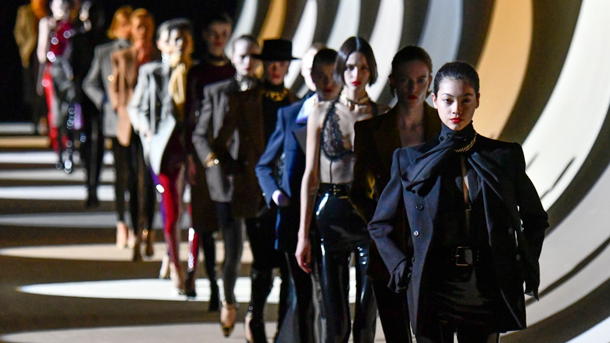 All of Anthony Vaccarello's Most Iconic Designs &mdash; Saint Laurent Versus Versace