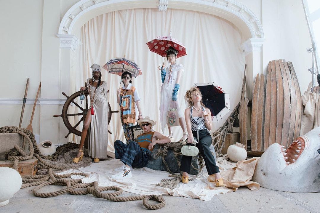 Vivienne Westwood S Spring Summer 2022 Collection Saves Our Souls London Fashion Week<script async src=