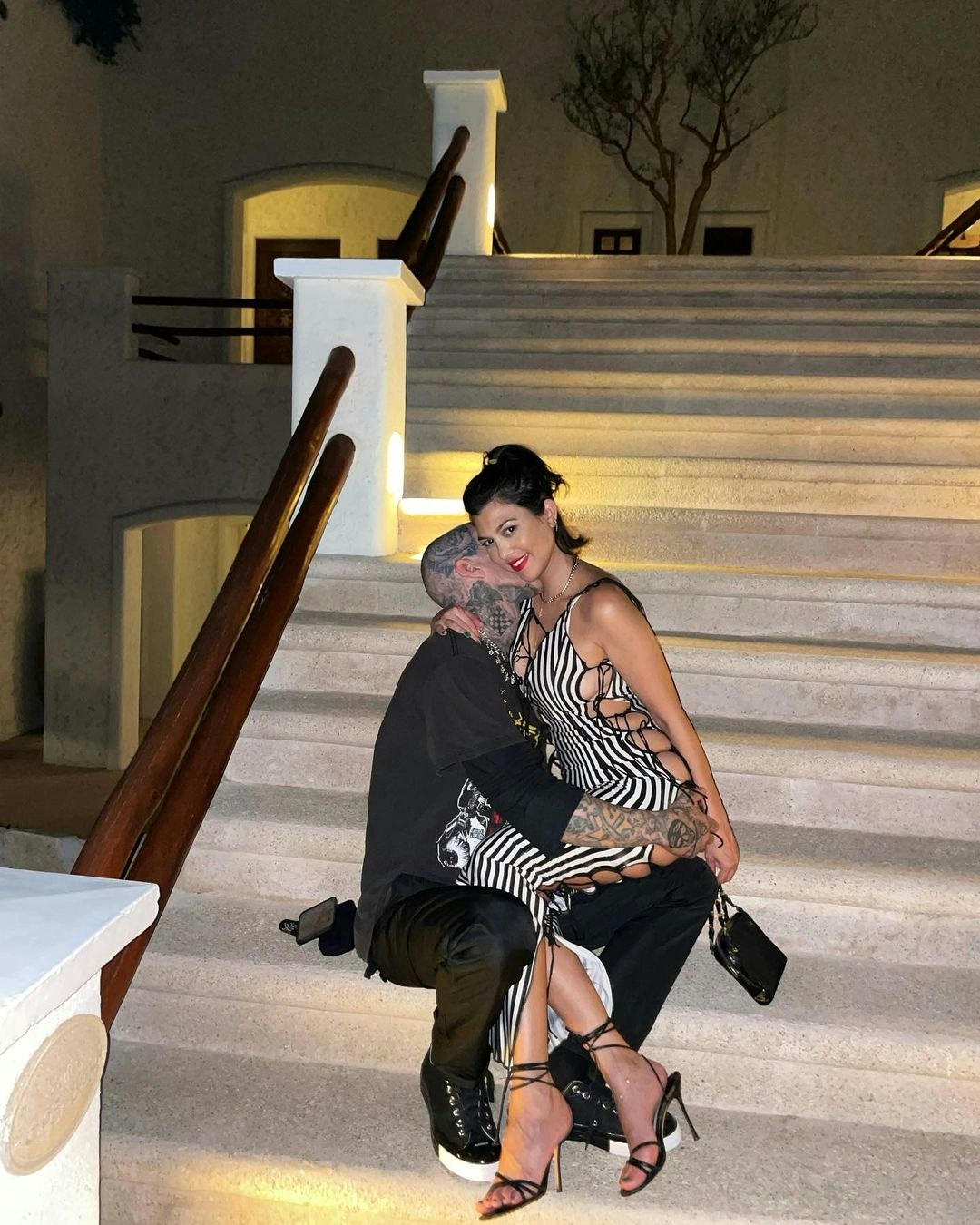 Kourtney Kardashian and Travis Barker's Best Couple Looks — Kourtney