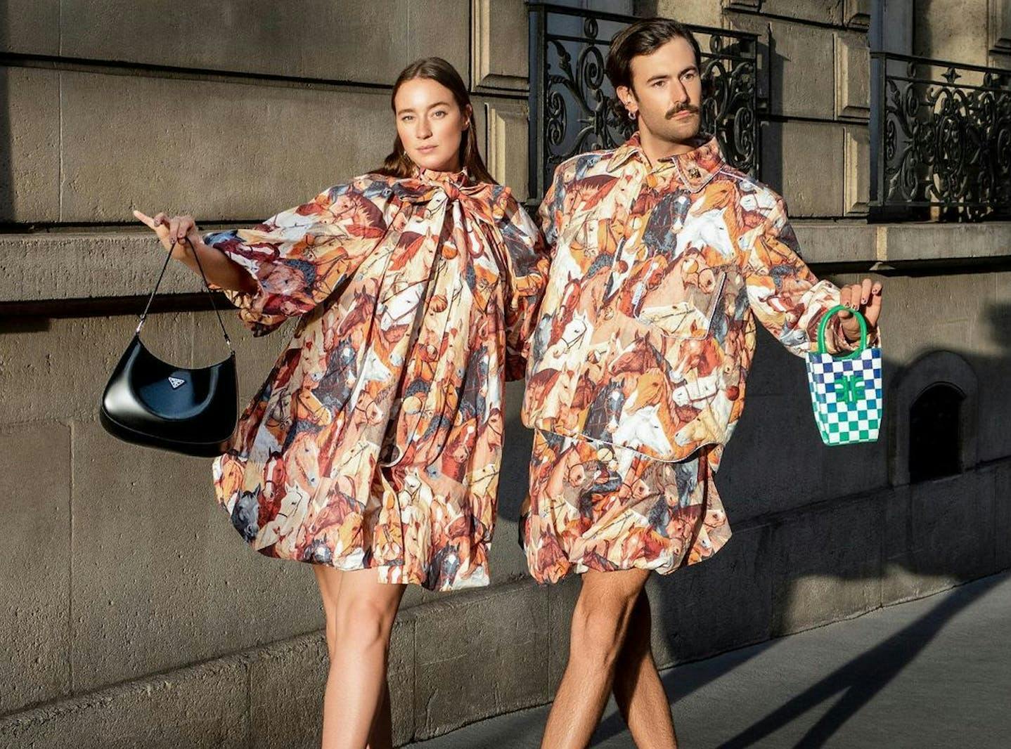 Stylish Couple Goes Viral for Matching Looks on Instagram — Young Emperors  Fashion Week