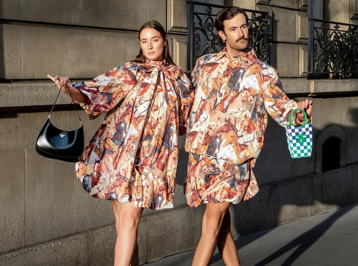 Stylish Couple Goes Viral for Matching Looks on Instagram Young Emperors Fashion Week Stylish Couple Goes Viral for Matching Looks on Instagram Young Emperors Fashion Week